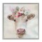 Stupell Industries Betsy Cow with Flowers Framed Giclee, design by Stellar Design Studio